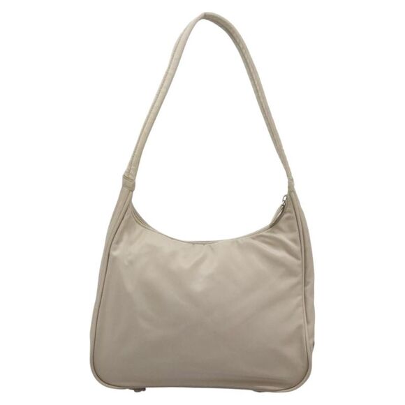 Prada Tessuto Beige Synthetic Shoulder Bag (Pre-Owned) - Picture 2 of 16